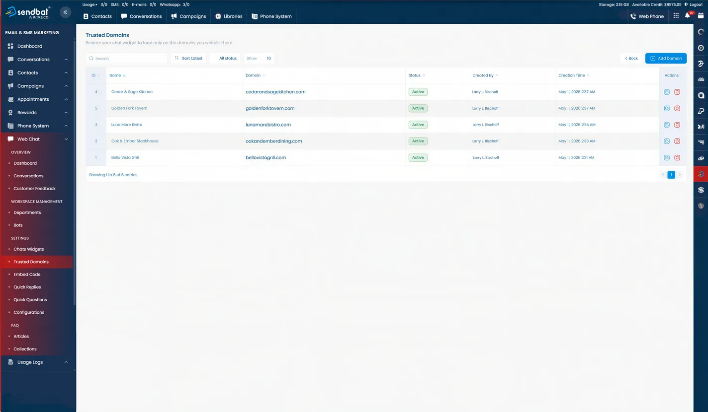 Convosio Customization